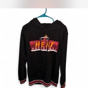 NBA Black and Red Miami Heat Hoodie